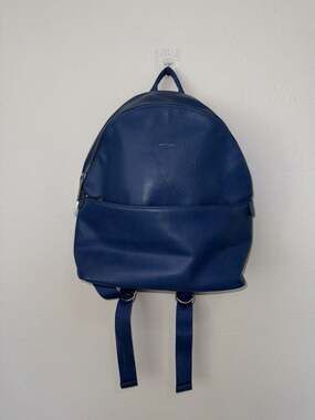 Matt & Nat July Vegan Leather Backpack in Ink Dwell Collection